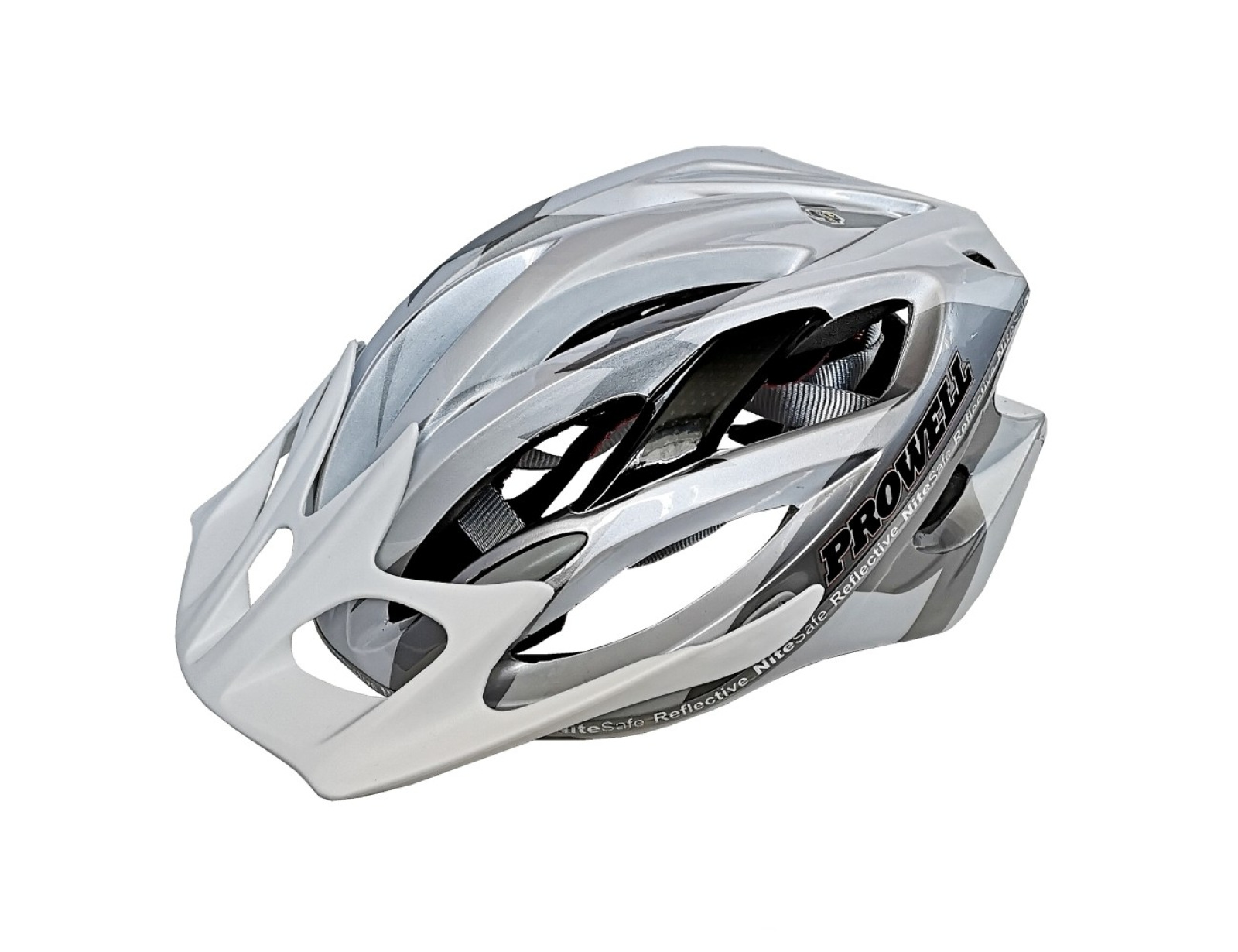 .Prilba F-55R silver 59-61 cm