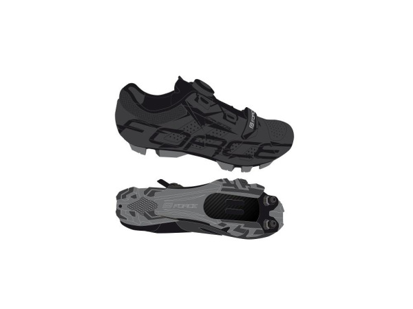 Tretry FORCE MTB CRYSTAL21, čierne