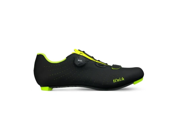 Tretry cestné Fizik TEMPO Overcurve R5,Black/Yellow Fluo, veľkosť 44